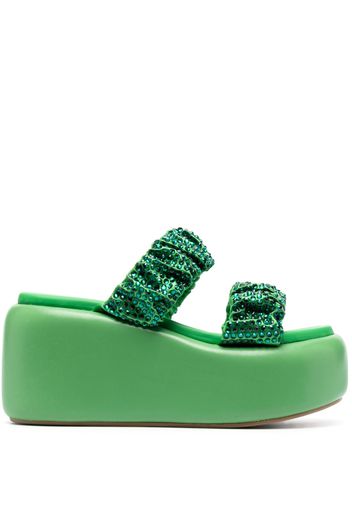 Le Silla Aiko 85mm embellished slides - Verde