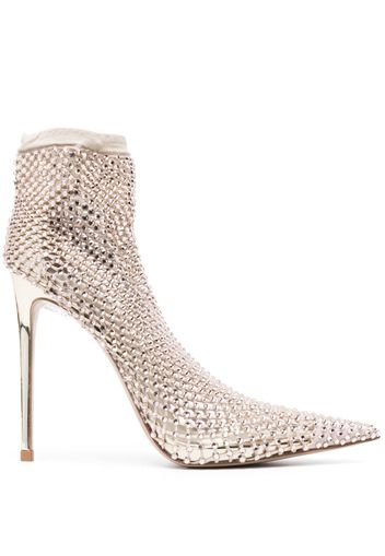 Le Silla Gilda 125mm crystal-embellished pumps - Rosa