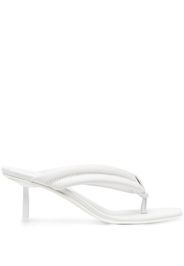 Le Silla leather slip-on sandals - Bianco