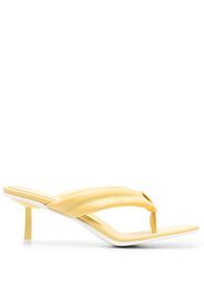 Le Silla Aiko square toe sandal - Giallo