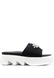 Le Silla Poolside chunky-sole sandals - Nero