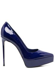 Le Silla Uma 120mm patent-leather pumps - Blu