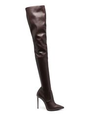 Le Silla Eva 115mm thigh-high boots - Marrone