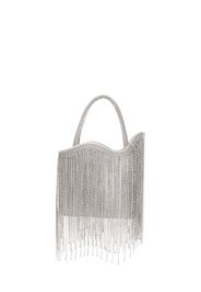 Le Silla Ivy crystal-fringe mini bag - Grigio