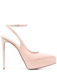 Le Silla Uma 130mm patent-leather platform mules - Rosa