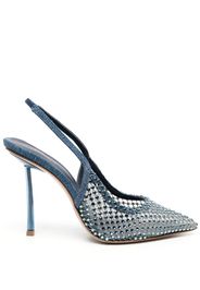 Le Silla Gilda slingback embellished sandals - Blu