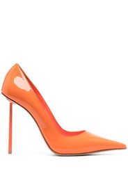 Le Silla Bella 120mm leather pumps - Arancione