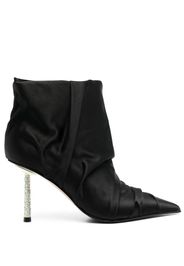 Le Silla Fedra 80mm ankle boots - Nero