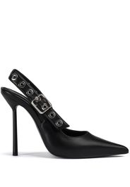Le Silla Pumps Courtney con cinturino posteriore 120mm - Nero