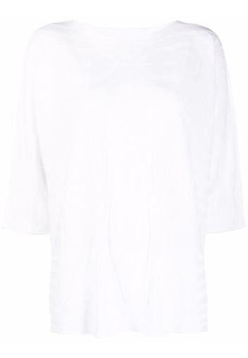 Le Tricot Perugia round neck t-shirt - Bianco