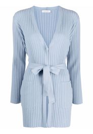 Le Tricot Perugia ribbed-knit cardigan - Blu