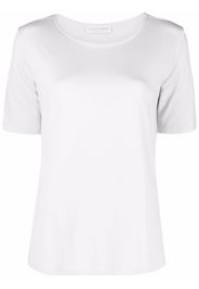 Le Tricot Perugia scoop neck T-shirt - Grigio