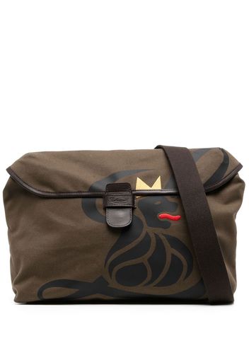 Leathersmith of London Borsa messenger Lion - Marrone