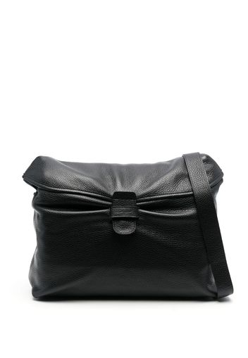 Leathersmith of London leather messenger bag - Nero
