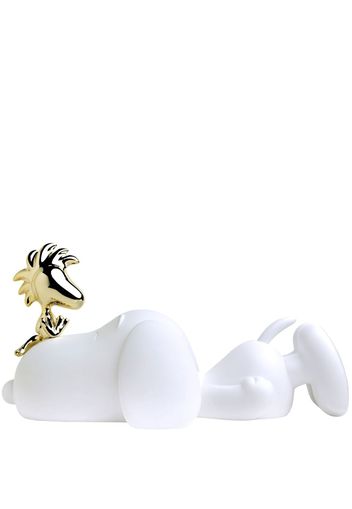 LEBLON DELIENNE Scultura Snoopy Woodstock 33cm - Bianco