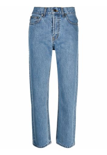 Lebrand Jeans dritti crop - Blu