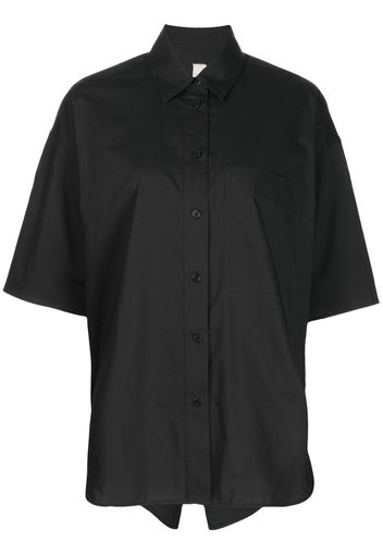 Lee Mathews Camicia a maniche corte - Nero