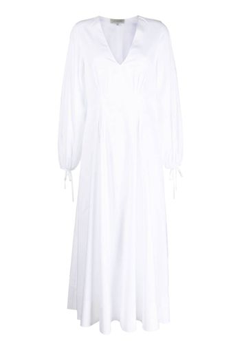 Lee Mathews Soho V-neck maxi dress - Bianco