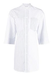 Lee Mathews Camicia Rhodes a righe - Bianco