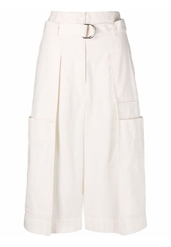 Lemaire Shorts con cintura - Bianco