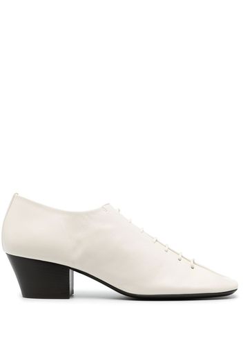 Lemaire heeled leather derby shoes - WH000 - WHITE