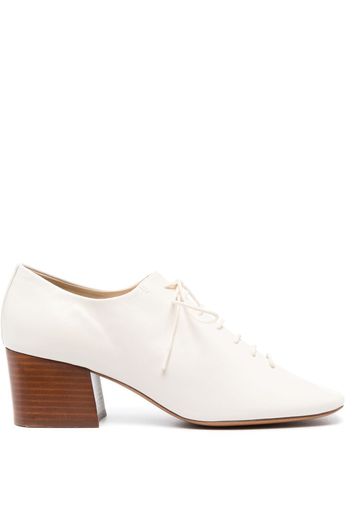 Lemaire Souris 60mm leather brogues - Bianco