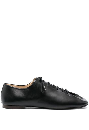 Lemaire Souris square-toe brogues - Nero