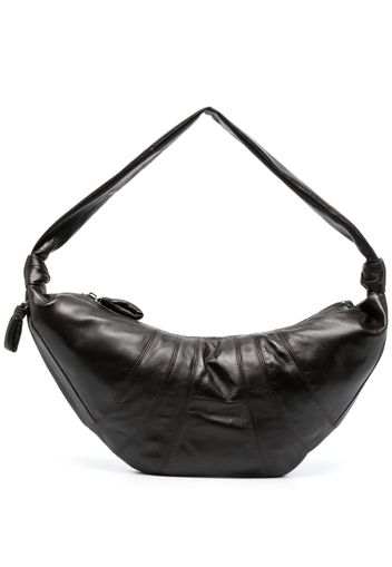 Lemaire Croissant large messenger bag - Marrone