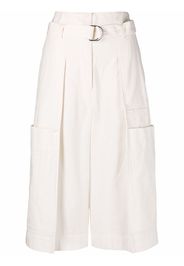 Lemaire Shorts con cintura - Bianco