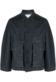 Lemaire denim shirt jacket - Blu