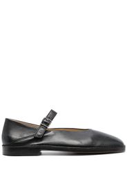 Lemaire Mary Jane leather ballerina shoes - Nero