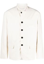 Lemaire notched-lapel single-breasted jacket - Bianco