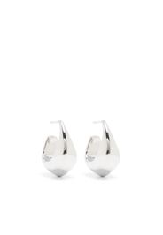 Lemaire small curved drop earrings - Argento