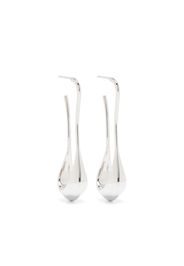 Lemaire polished drop earrings - Argento