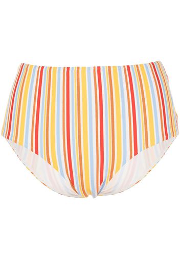 lemlem Slip bikini a vita alta Mokati - Multicolore