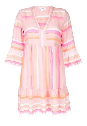 lemlem Jikirti stripe-print dress - Rosa