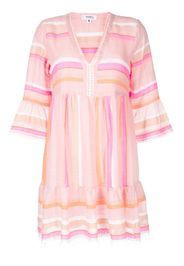 lemlem Jikirti stripe-print dress - Rosa