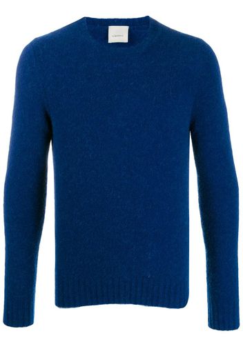 ribbed hem and cuffs jumper