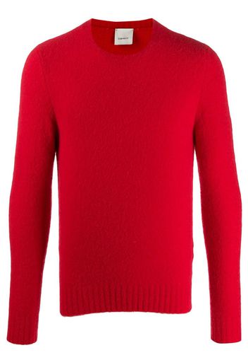 ribbed hem and cuffs jumper