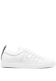 LES HOMMES low-top leather sneakers - Bianco