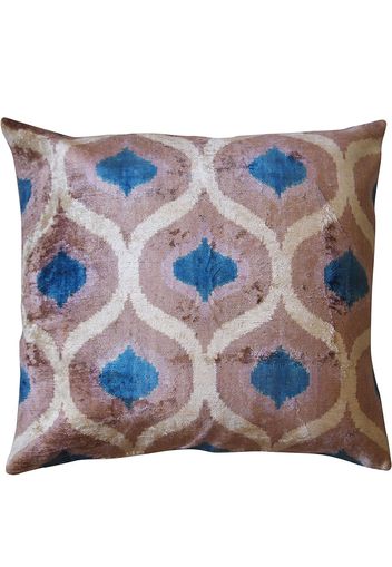 Les-Ottomans patterned-jacquard silk cushions - Toni neutri