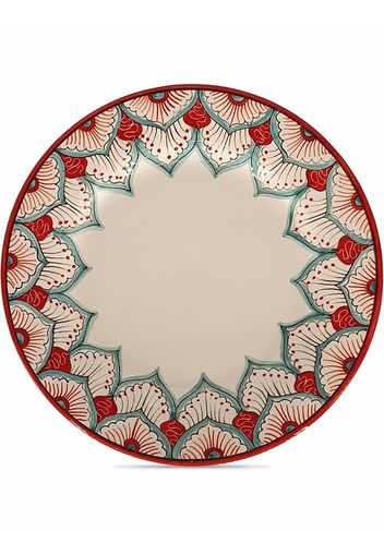 Les-Ottomans Piatto da dessert Peacock - Multicolore