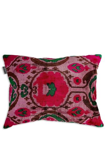 Les-Ottomans Cuscino con stampa astratta - Rosso