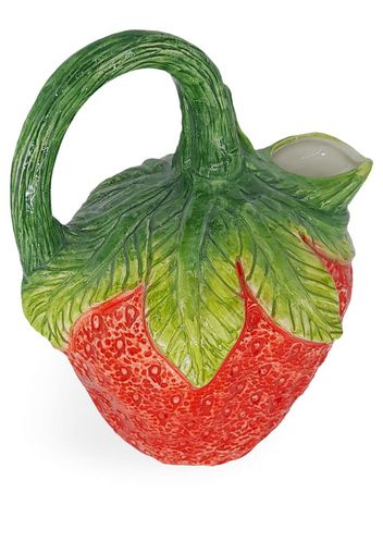 Les-Ottomans Fruit porcelain jug - Rosso