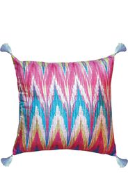 Les-Ottomans patterned-jacquard silk cushion - Rosa