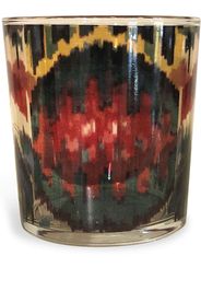 Les-Ottomans Ikat' set of four glasses - Nero