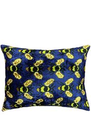 Les-Ottomans Bees velvet cushion (50cm x 40cm) - Blu