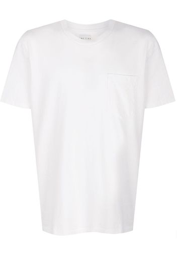 chest pocket cotton T-shirt