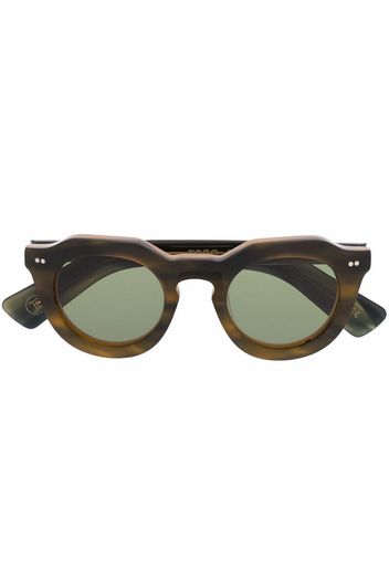 Lesca Toro round-frame sunglasses - Verde