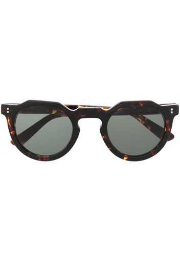 Lesca Pica tortoiseshell sunglasses - Marrone